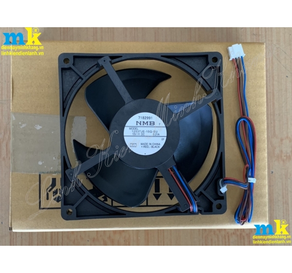 ( SP1328 ) Quạt Tủ Lạnh 4 Dây ( Đỏ Đen Nâu Xanh ) Kích Thước 12,5Cm